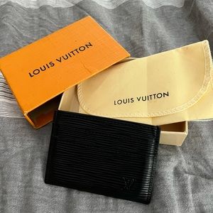 Lv Epi cardholder/wallet